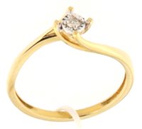 Anneau Donna Oro Femme in Or Diamante LAS11297.004